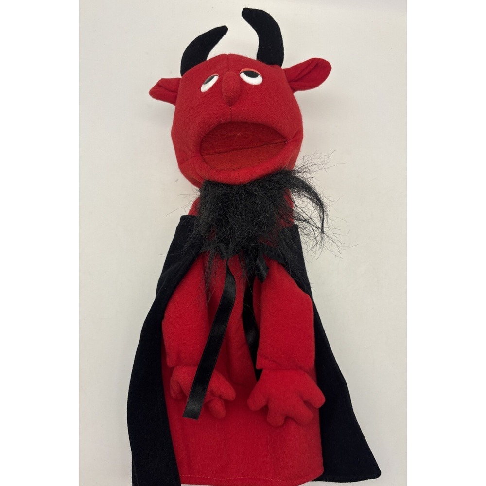 The PUPPET Factory Red Faced Devil Satan Lucifer Puppet Church Ministry